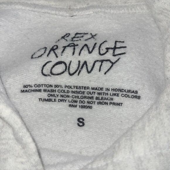 REX RARE ORANGE COUNTY HOODIE MERCH concert hoodie SMALL URBAN OUTFITTERS y2k S - Picture 9 of 16